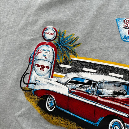 Scotts 80s Vintage T Shirt Car Racing Gas Station California West Coast Vibe Coo