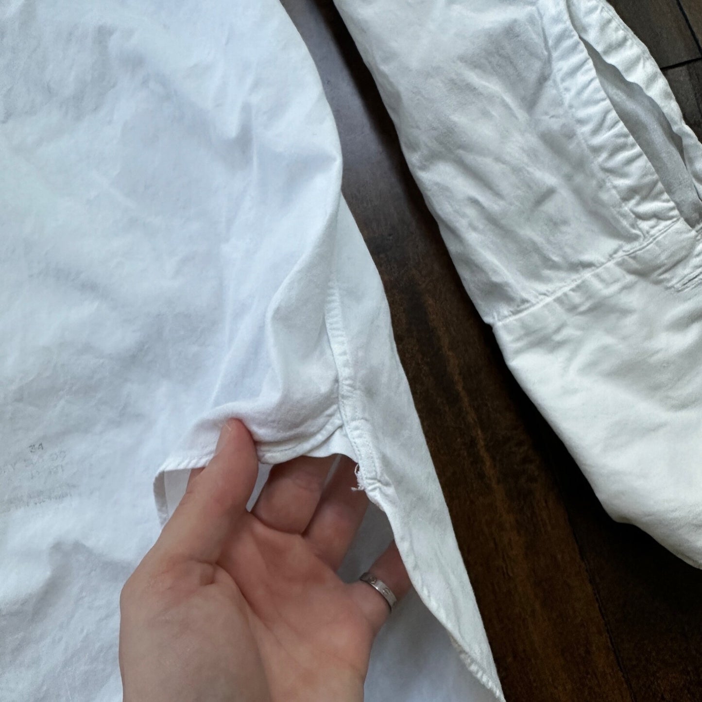 Vintage Van Heusen Century 300 Men's Button Up Dress Shirt Size 15 1960s 60s