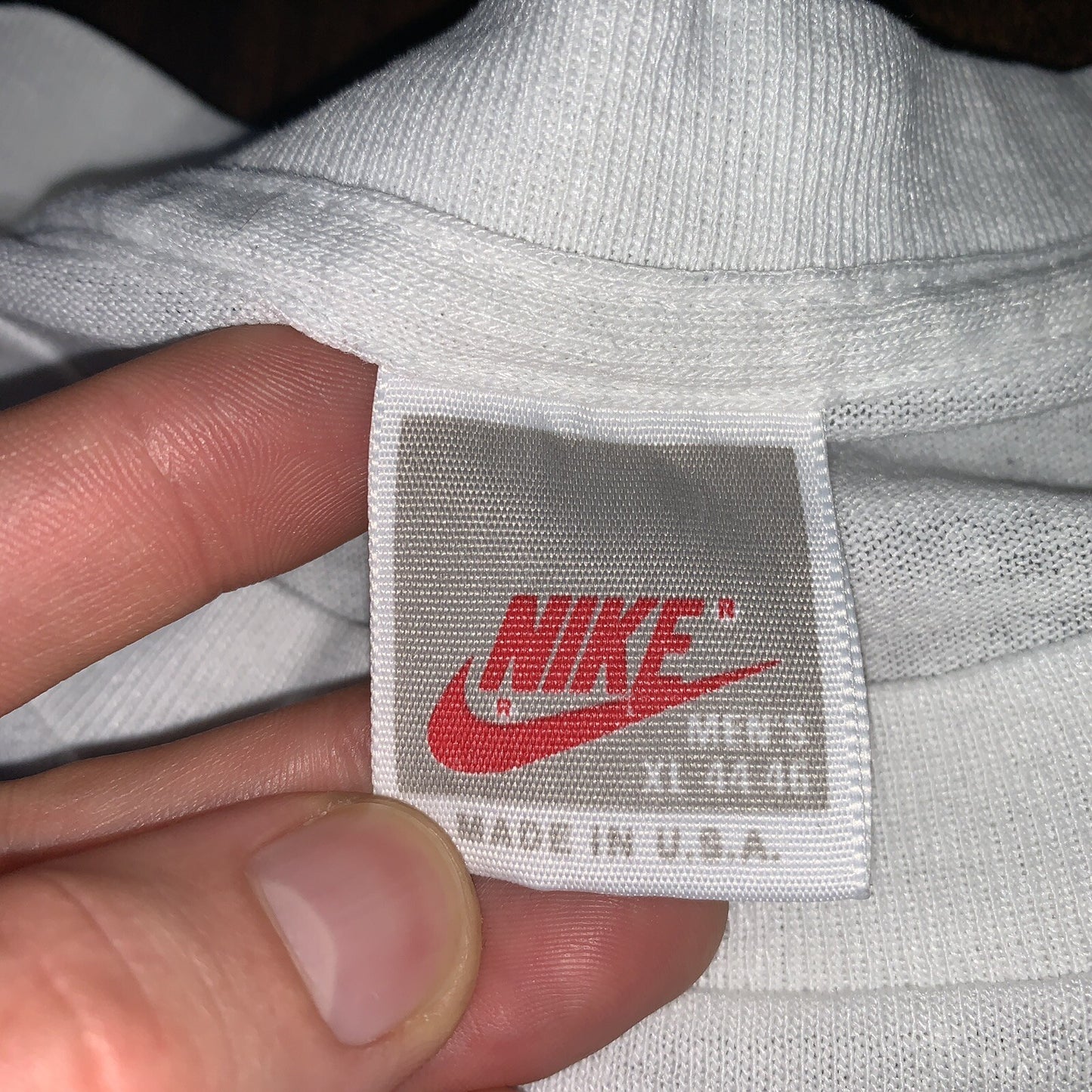 Spikecrew Volleyball Vintage Nike T Shirt USA Rare Single Stitch 90s Sports aj1