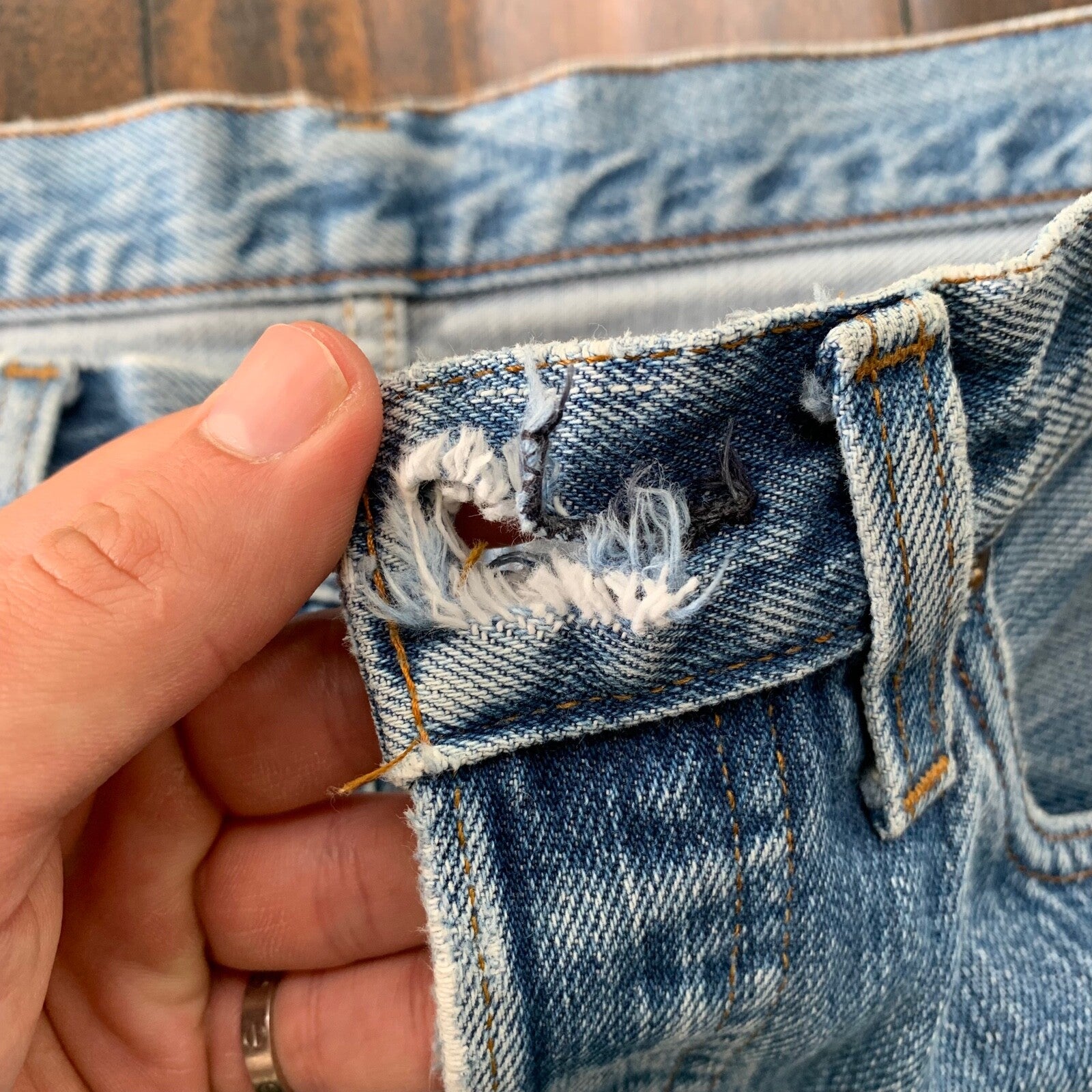 Levis Vintage 80s Redline Selvedge USA 501 XX Jeans 66 70s Act 30x27