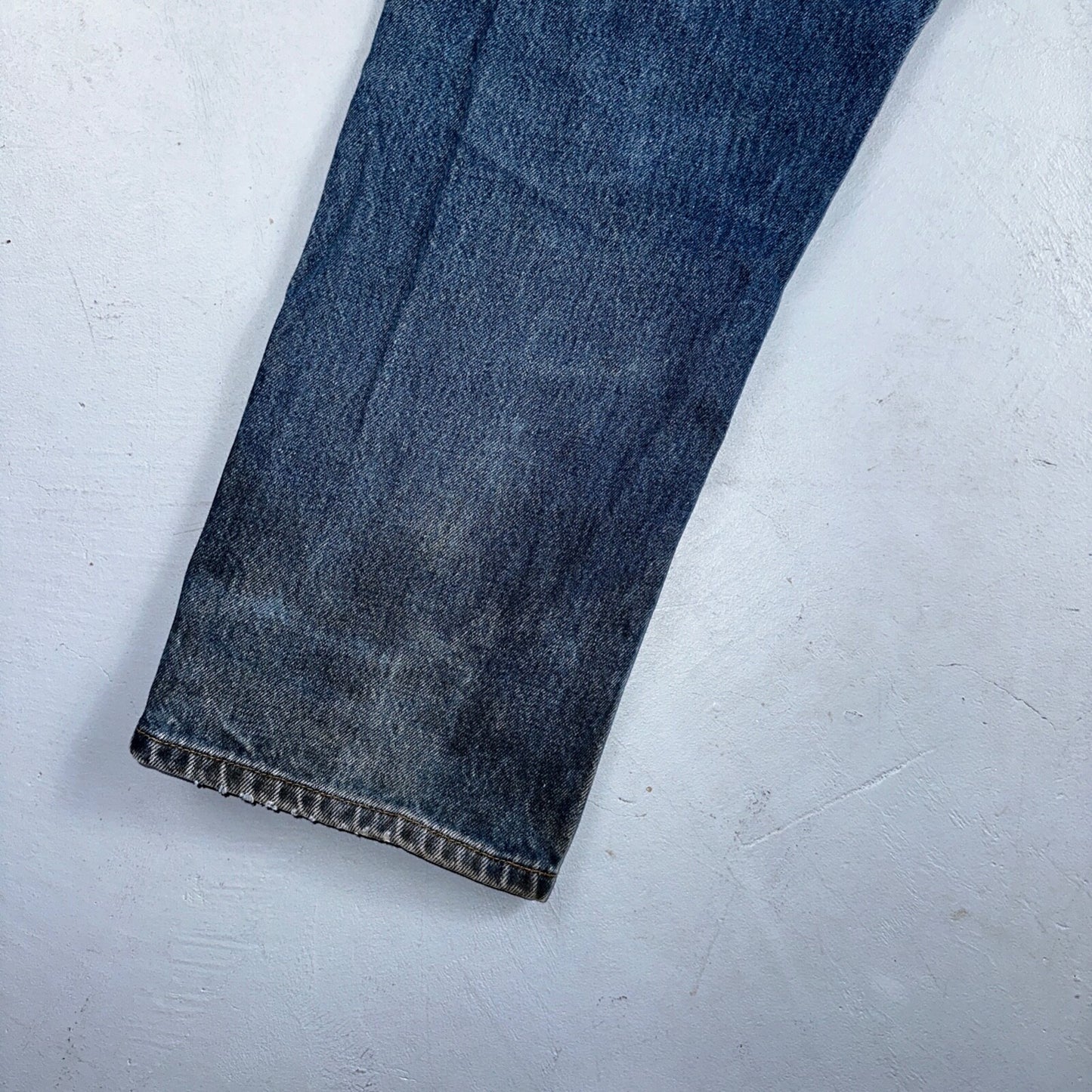 Levis 501 Vintage 90s Mexico Straight Leg Jeans 36x30 Y2K Med Wash Act 33x27