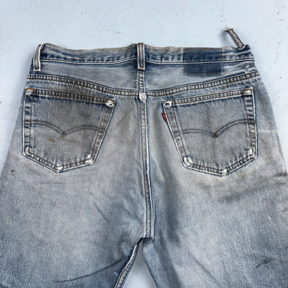 Levis 501 Vintage 90s USA XX Straight Leg Jeans Blue Thrashed 36x36 Act 33x31