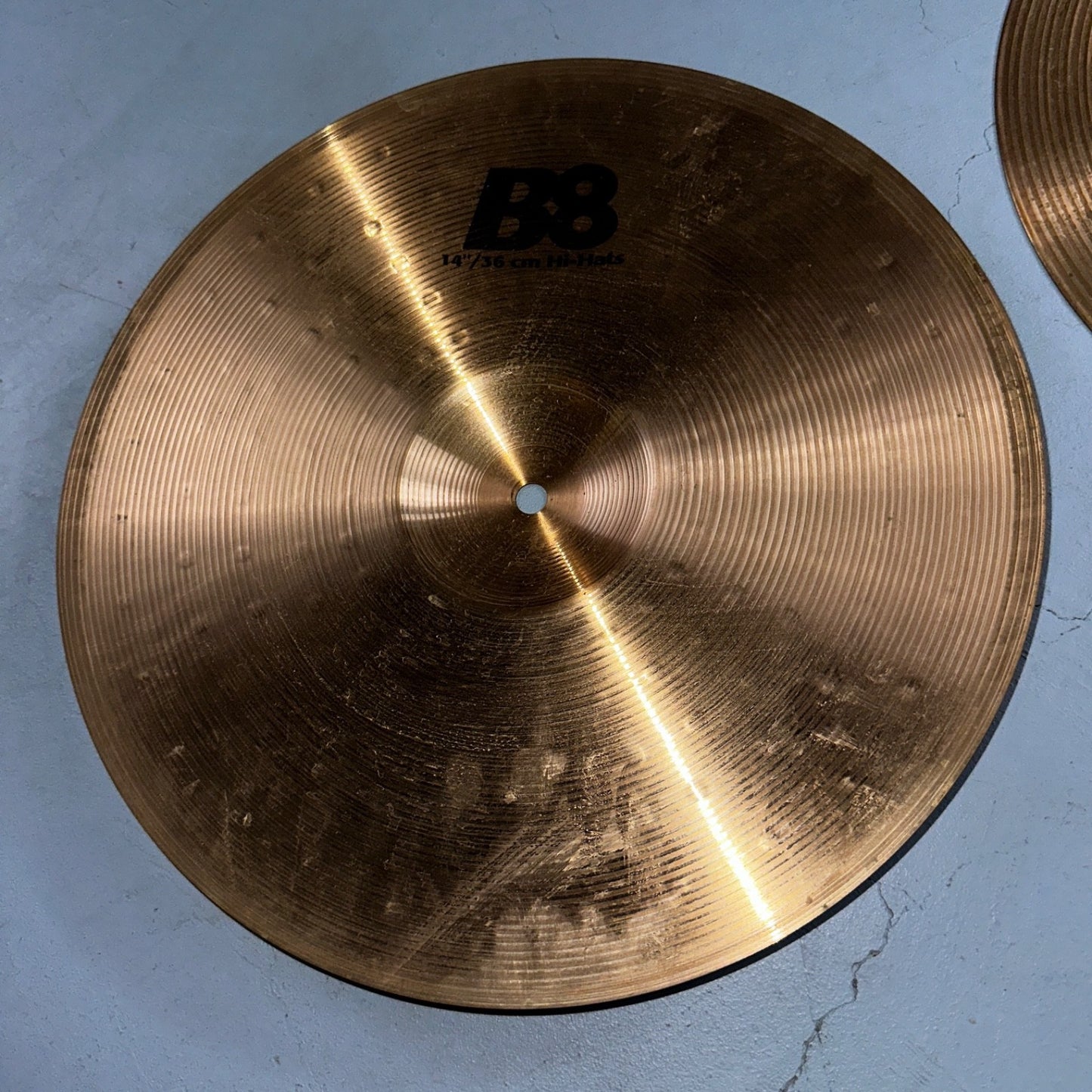 SABIAN B8 18" Crash Ride Cymbal 14" Hi Hats Set Collection Pair Top Bottom