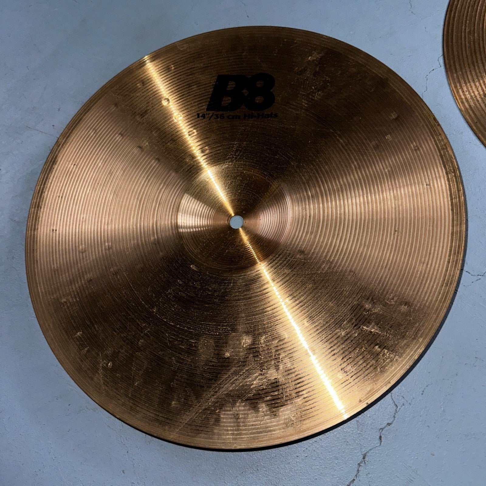 SABIAN B8 18" Crash Ride Cymbal 14" Hi Hats Set Collection Pair Top Bottom