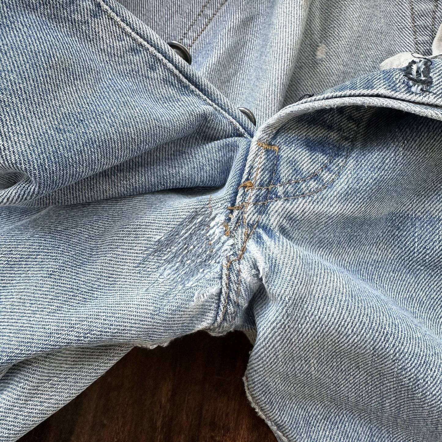 Levis Vintage 80s Redline Selvedge USA 501 XX Jeans 66 70s 33x36 Act 31x26