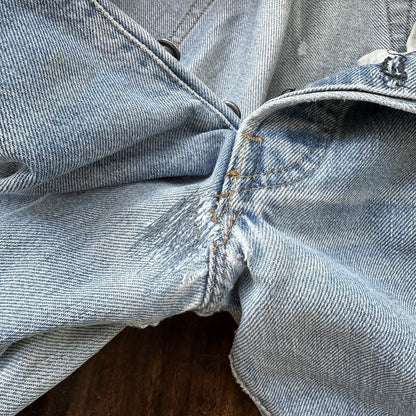 Levis Vintage 80s Redline Selvedge USA 501 XX Jeans 66 70s 33x36 Act 31x26