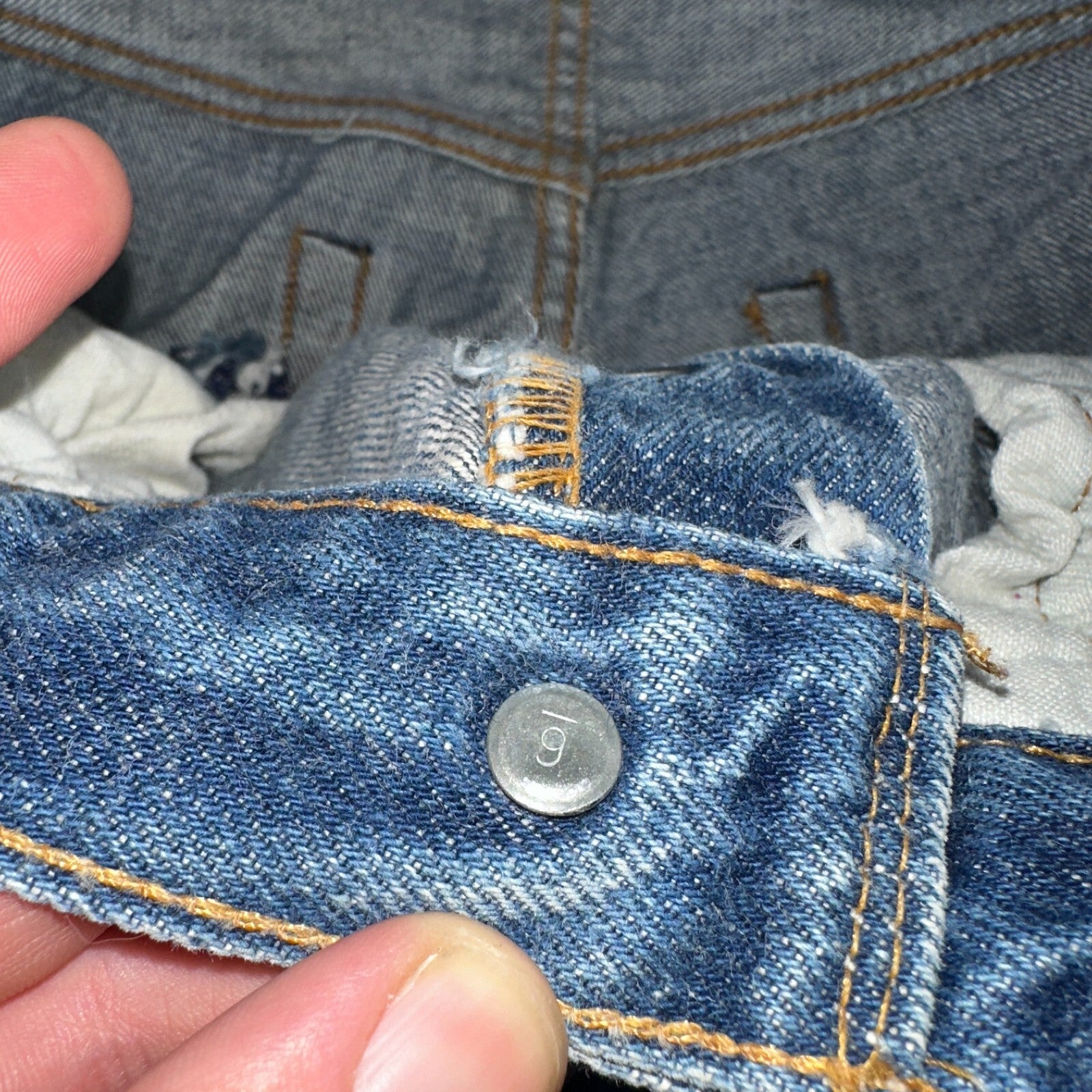 Levis 501 VTG 70s SS Redline Selvedge Jeans XX Med Wash 34x29 Act 31x25