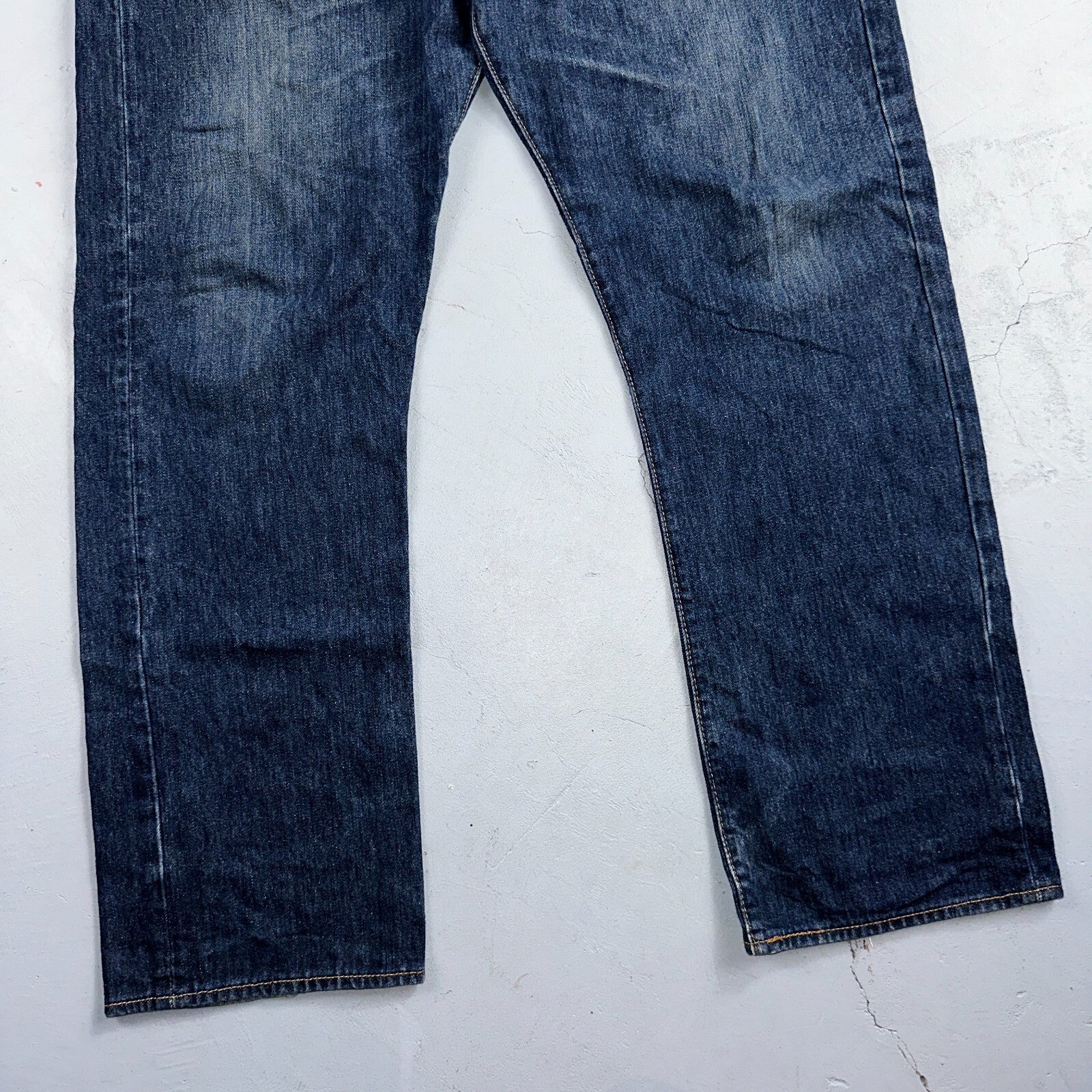 Levis 501 Y2K XX Straight Leg Jeans Blue VTG Dark Wash 40x32 Act 40x31