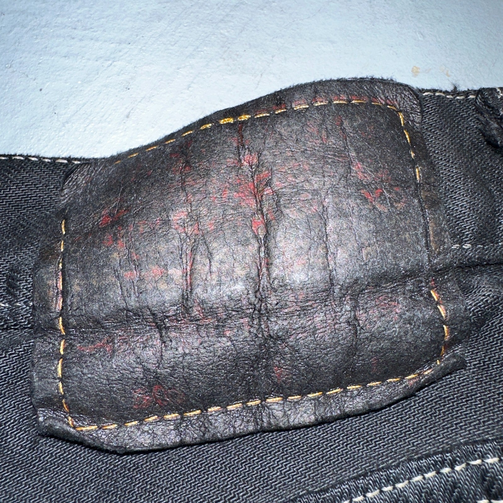 Levis 501 Vintage 90s XX Straight Leg Jeans Black Overdye Wash 36x30 Act 34x29