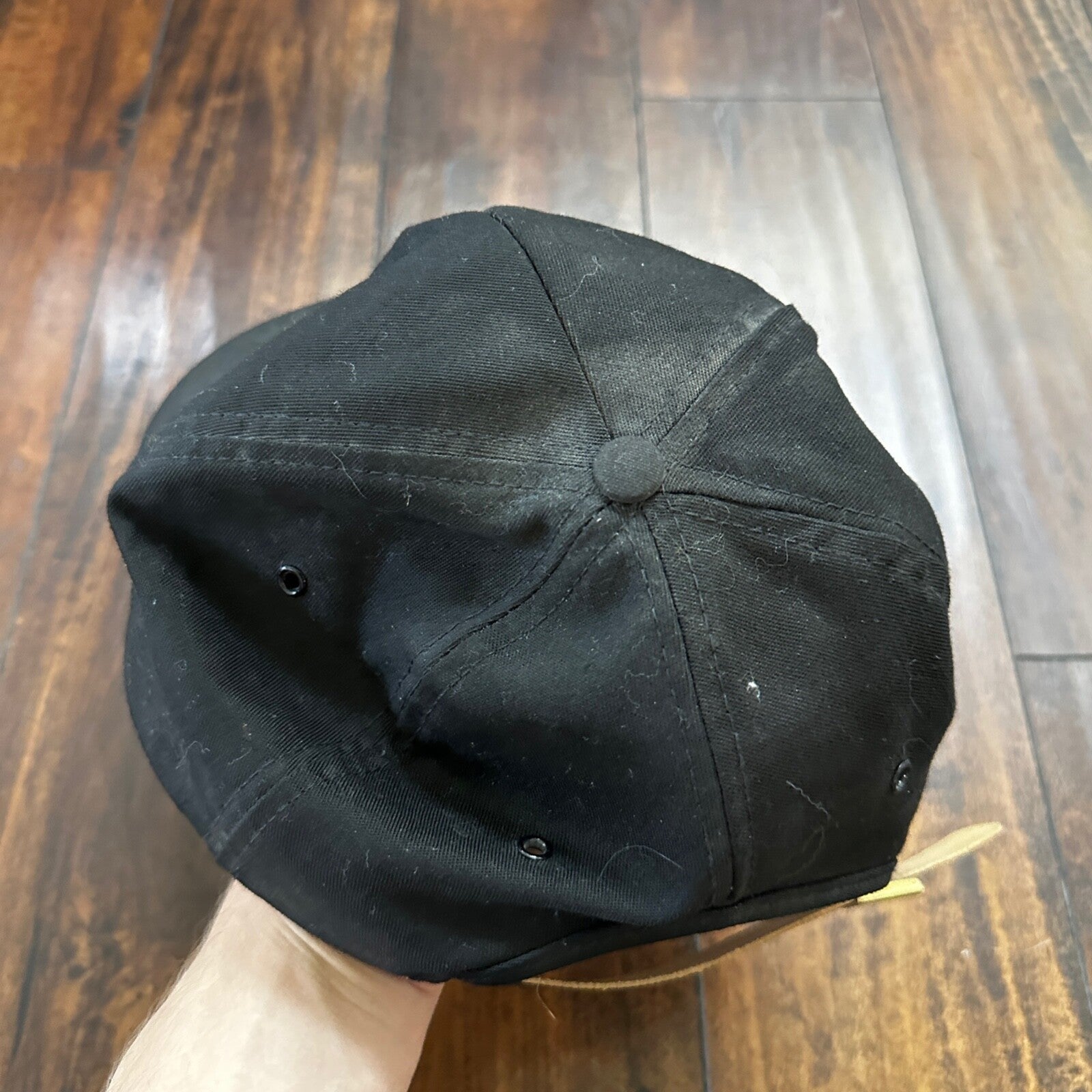 Orlando Hard Rock Cafe Vintage Hat Cap Snapback USA Black 90s Save Planet