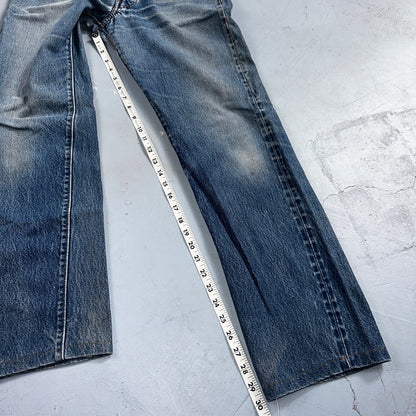 Levis 501 Vintage 80s Redline Selvedge USA XX Jeans Med Wash 31x36 Act 30x30