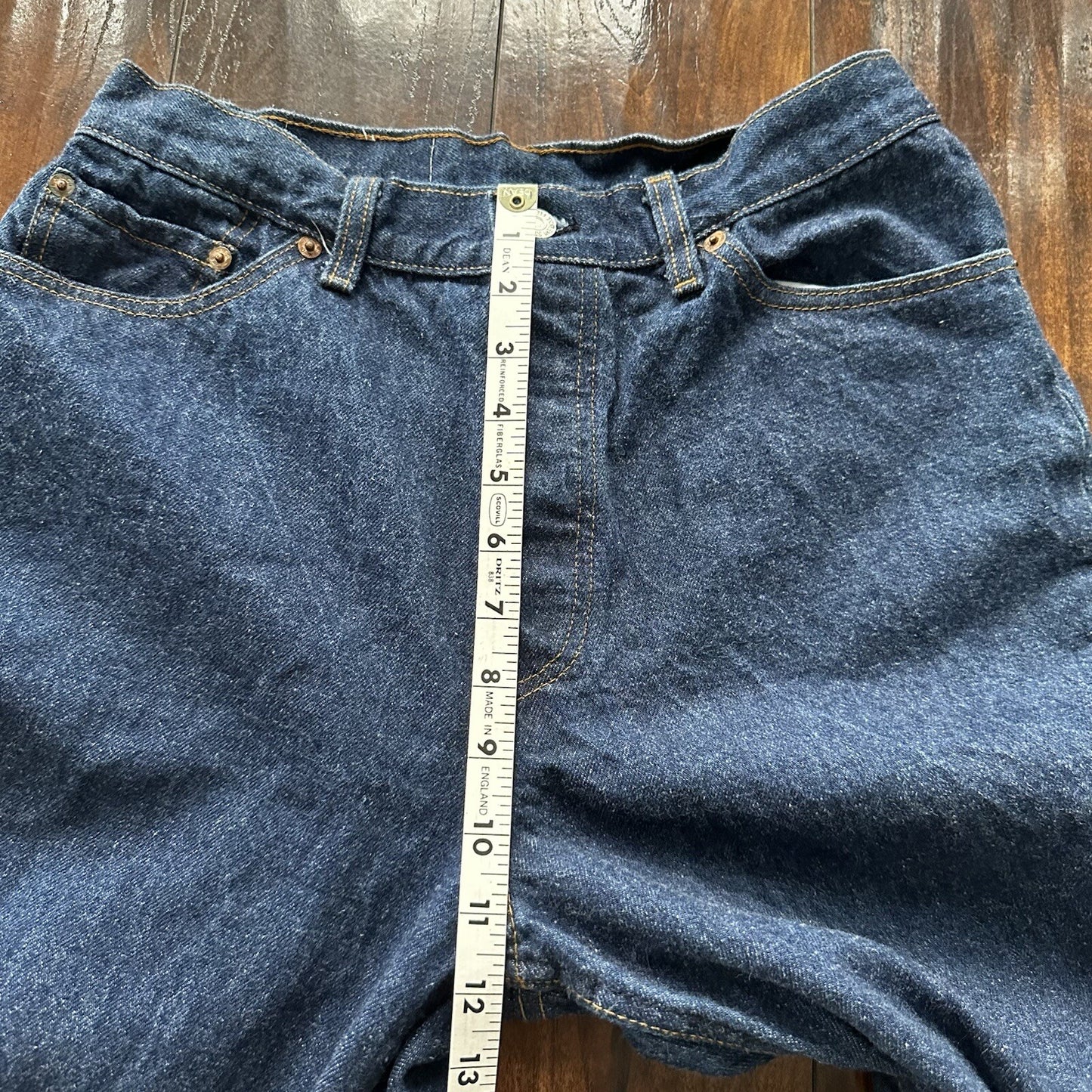 VTG 90s Levi’s 501 XX 18501-0193 Dark Wash High Waist Button Fly Jeans 28x31 80s