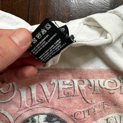 Silverton Oregon The Falls VTG T Shirt 90s Screen Stars Single Stitch PDX USA