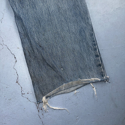 Levis 501 Vintage Y2K XX Straight Leg Jeans Blue Light Wash 35x34 Act 34x34