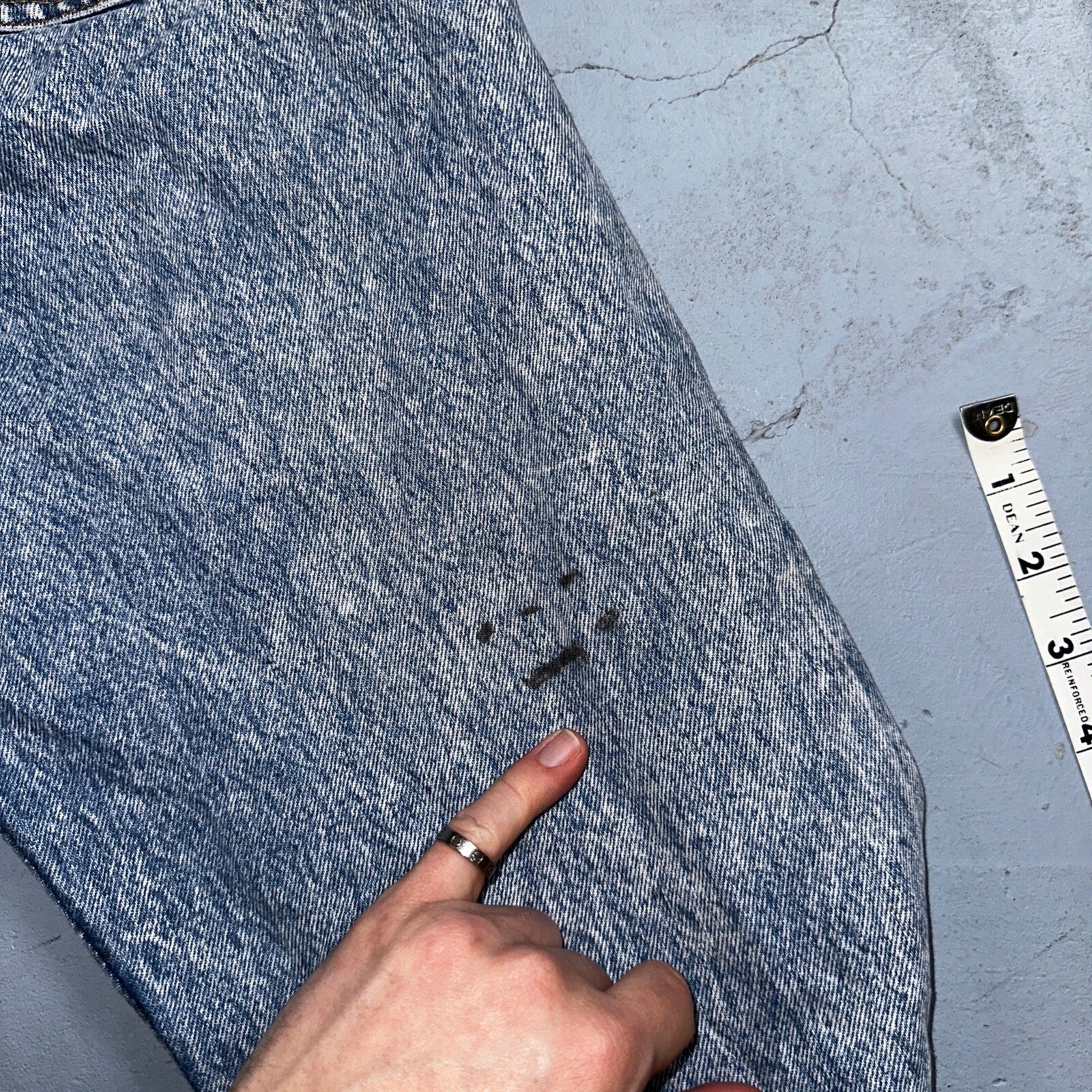 Levis 501 Vintage 90s USA XX Straight Leg Jeans Blue Light Wash 32x30 Act 30x29