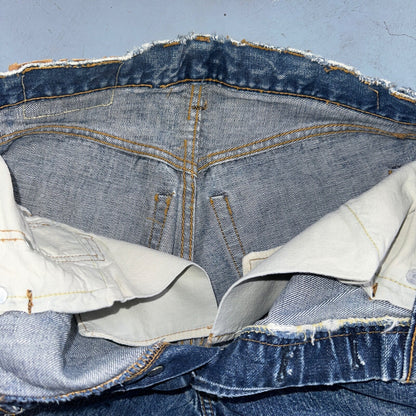 Levis 501 Big E Vintage 60s Redline Selvedge USA XX 1960s Jeans 28x32 Act 26x28