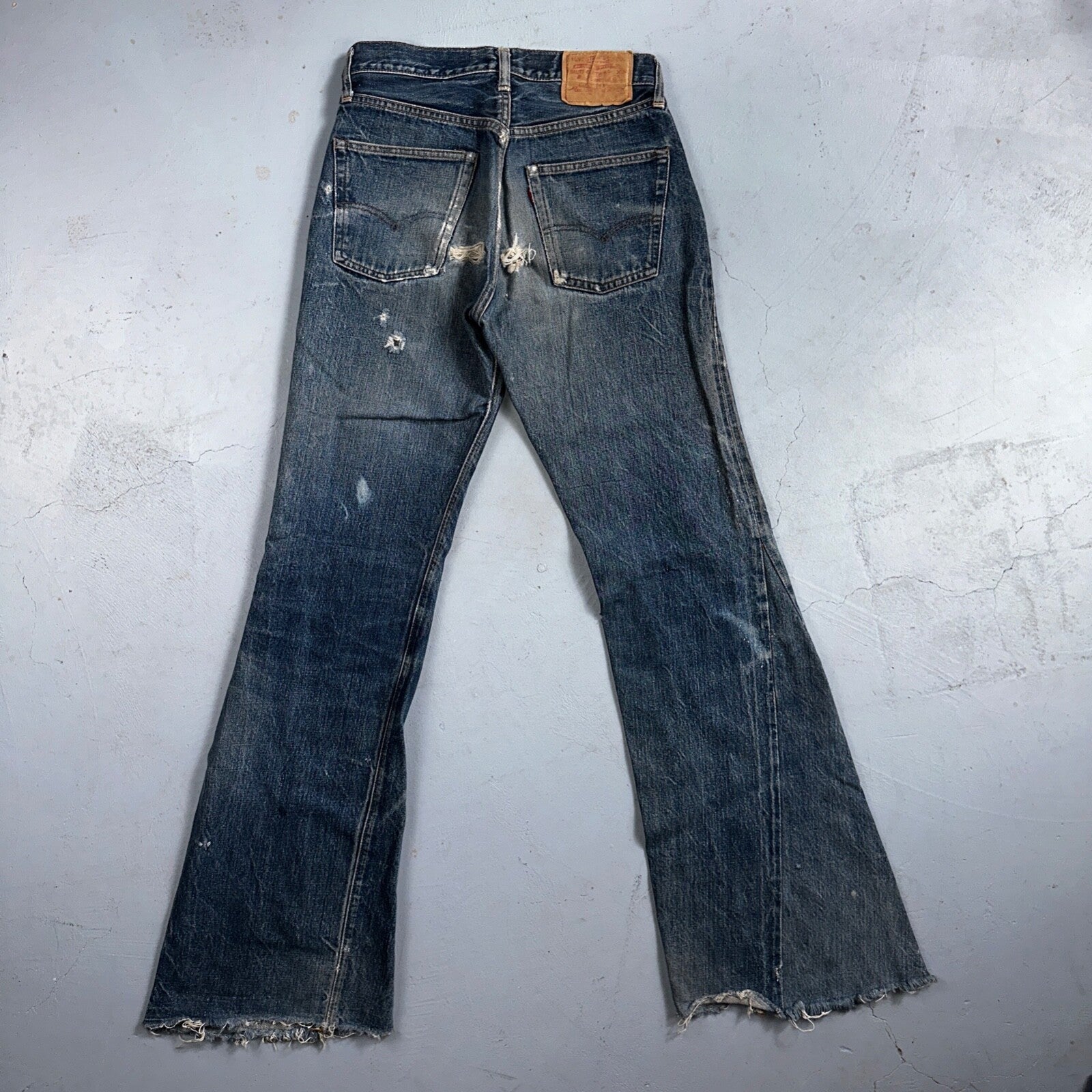 Levis 501 Big E Vintage 60s Redline Selvedge USA XX Boot Cut 517 Jeans Act 27x32