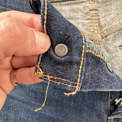 Levis 501 XX Big E True Vintage 60s Redline Selvedge Denim Jeans 1960s DARK BLUE