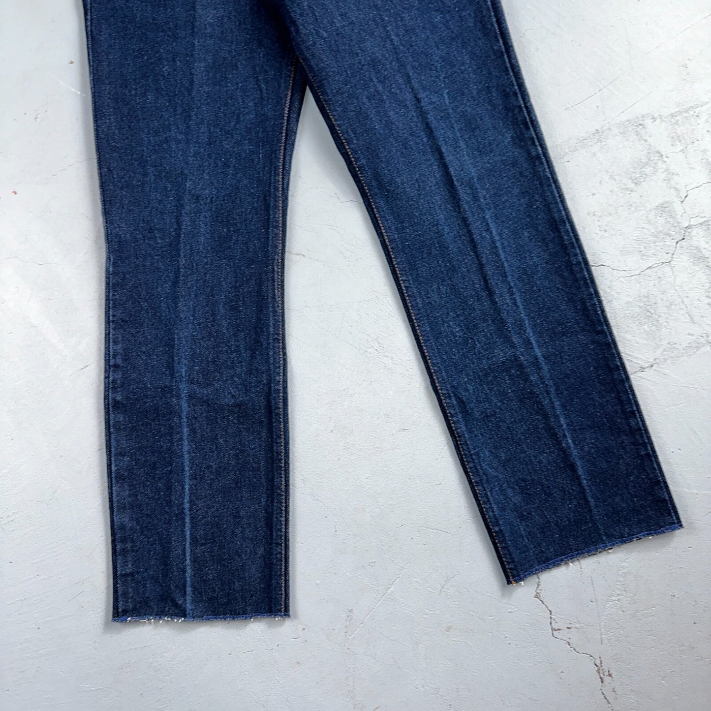 Levis 505 Vintage 80s USA Orange Tab Jeans 30x34 Blue Dark Wash 501 Act 29x28
