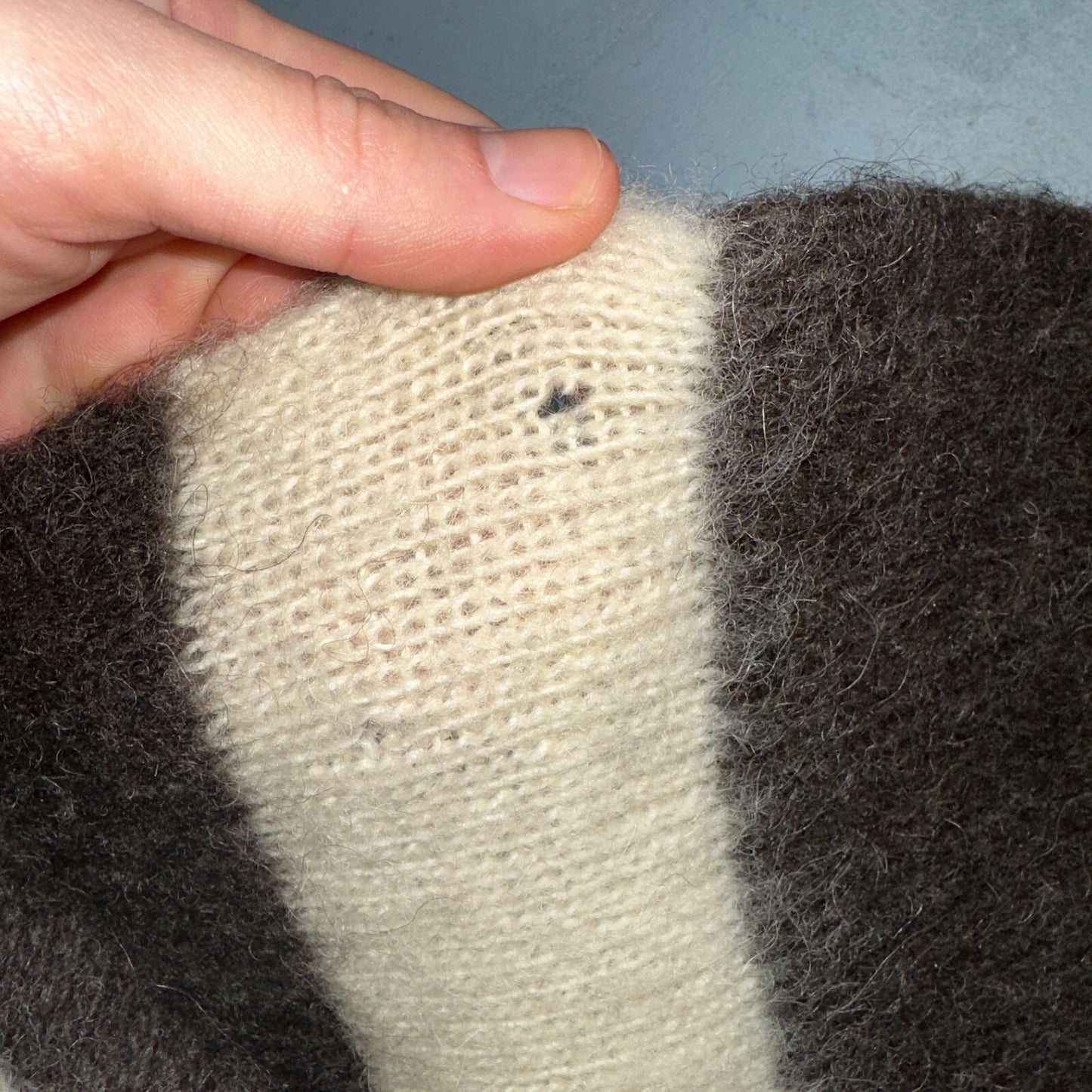 VTG Scarf Brown Colors 1970s 70s Cute Winter Wool? Soft Cozy Rockabilly