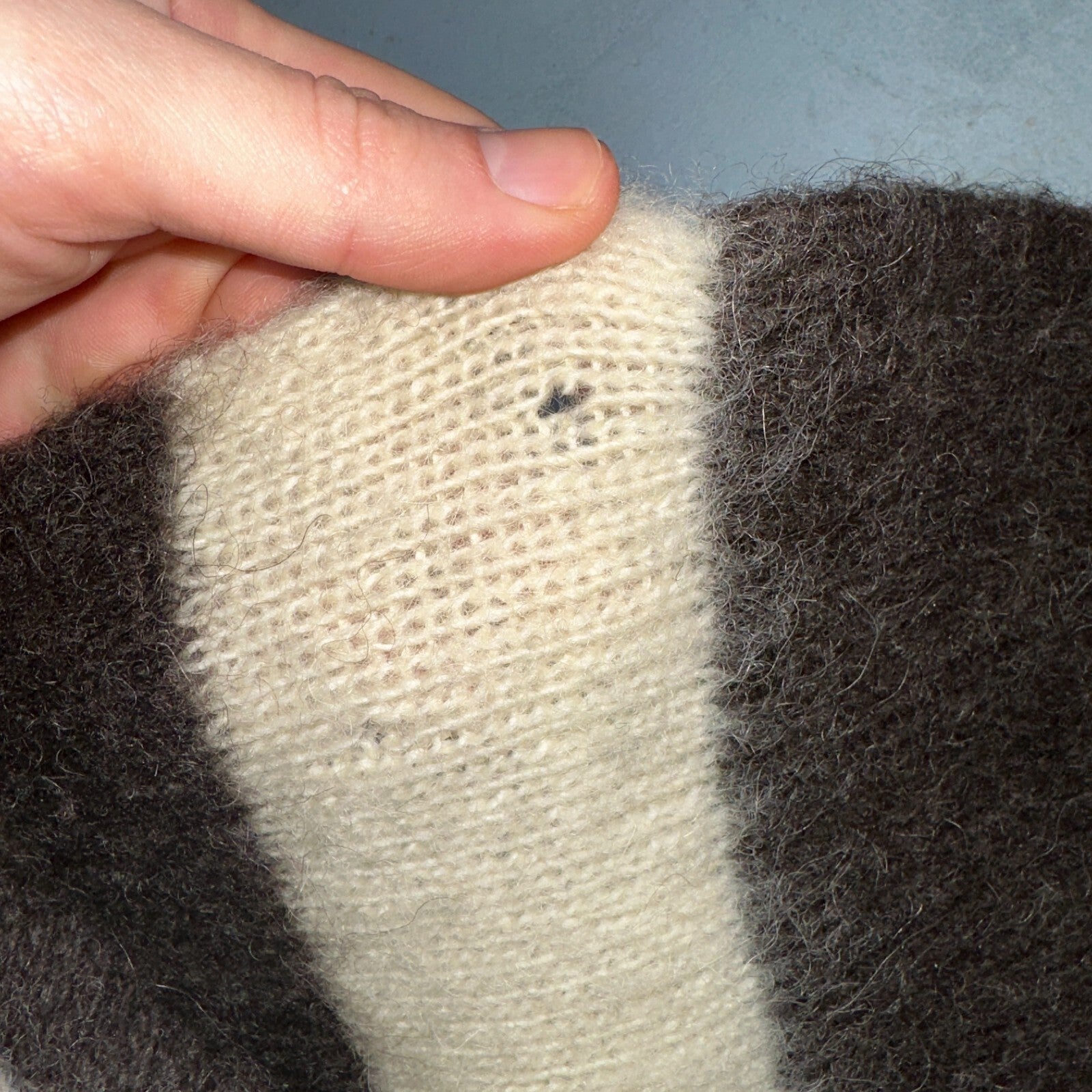 VTG Scarf Brown Colors 1970s 70s Cute Winter Wool? Soft Cozy Rockabilly