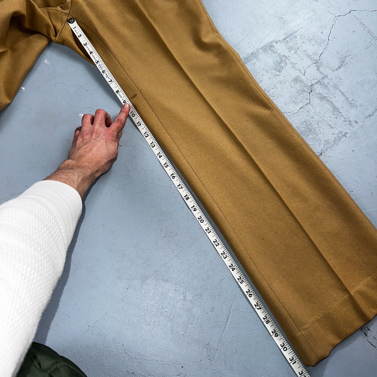 VTG Mens 3 PC Suit 40 Jacket Coat Pants Brown Rockabilly 70s 1970s Complete Fit