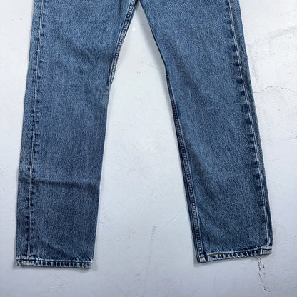 Levis 501 Vintage 90s Mexico XX Straight Leg Jeans 29x32 Y2K Med Wash Act 27x30