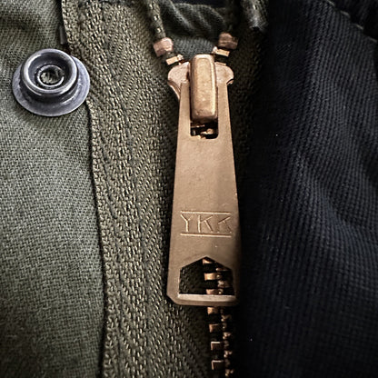 US MILITARY Small JACKET COAT SUIT CHEMICAL PROTECTIVE ARMY GREEN 70s Vtg WWII