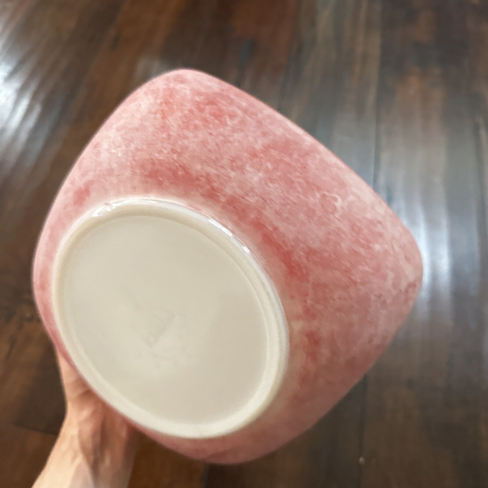 VTG RED PYREX 2.5 QT SQUARE CASSEROLE DISH 625B-025 Faded AMAZING