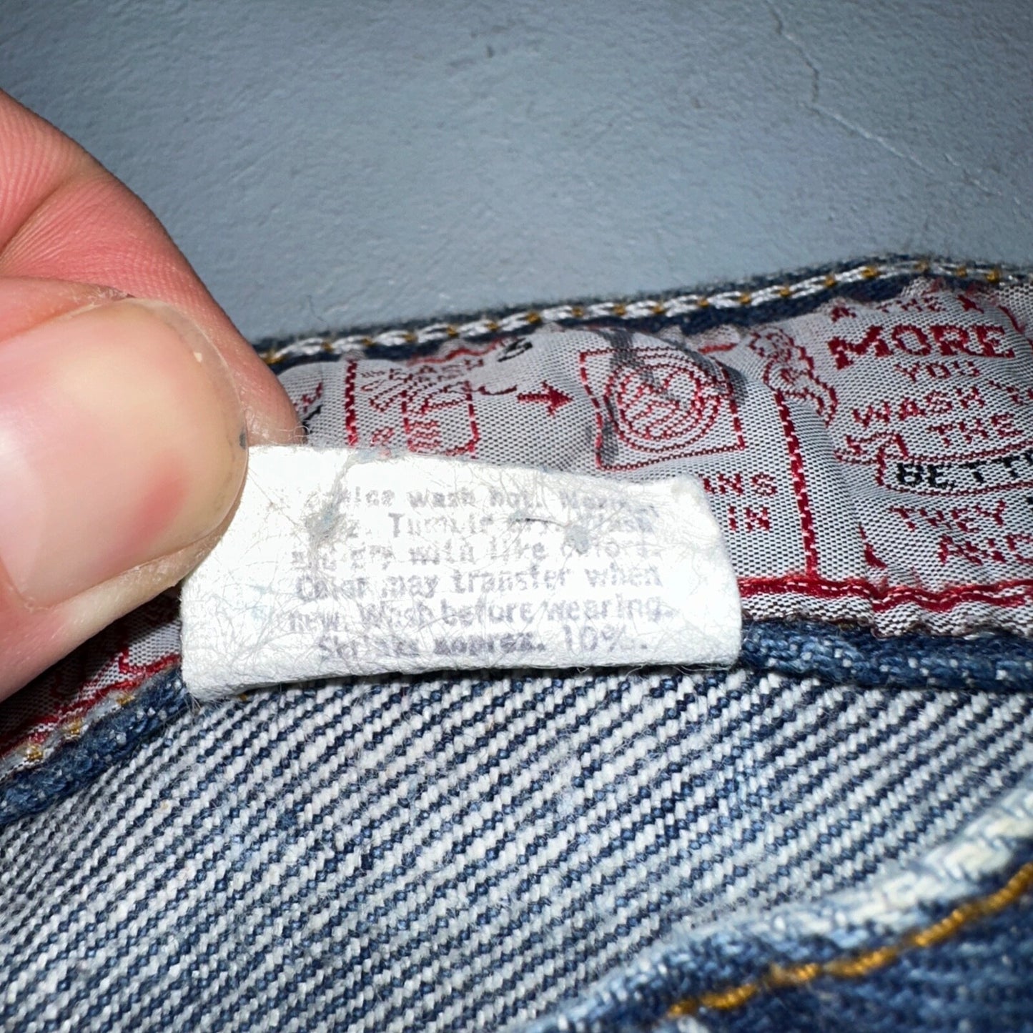 Levis 501 Vintage 80s USA XX Straight Leg Jeans Blue 26501 Med Wash Act 25x27