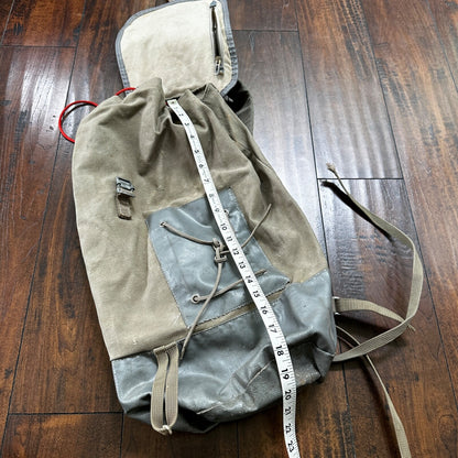 Millet Le Sherpa Mountain Hiking Rucksack Walter Bonatti 1950's Canvas Bag 50s