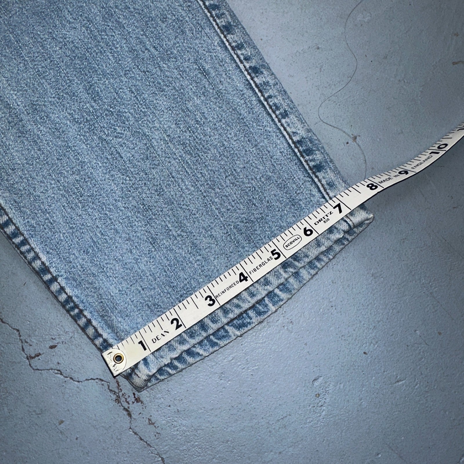 Levis VTG Silver Tab Jeans Mens Blue 40583 USA Made 90s Y2K 33x32 Ac 32x31