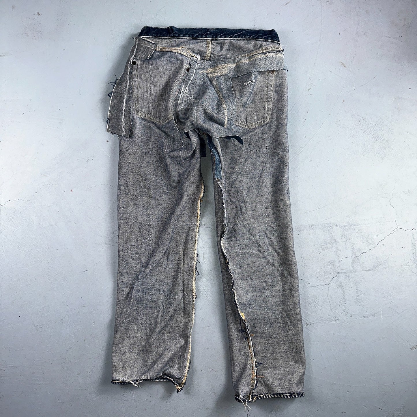 Levis 501 XX Big E Vintage 50s Redline Selvedge USA XX Reworked Jeans 29x29