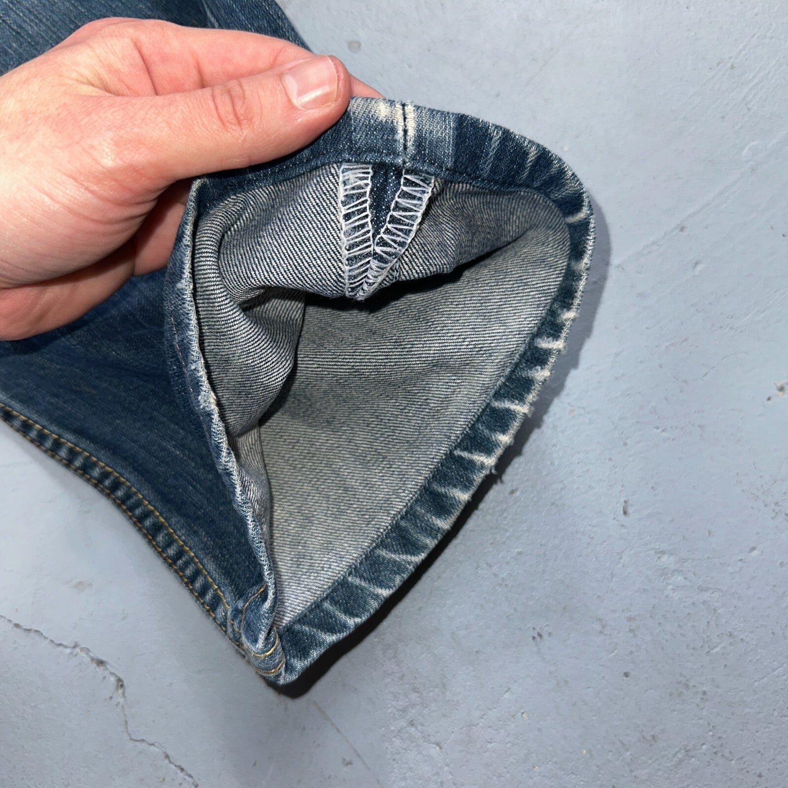 Levis 501 Vintage Y2K XX Straight Leg Jeans Blue Med Wash 33x34 Act 31x28