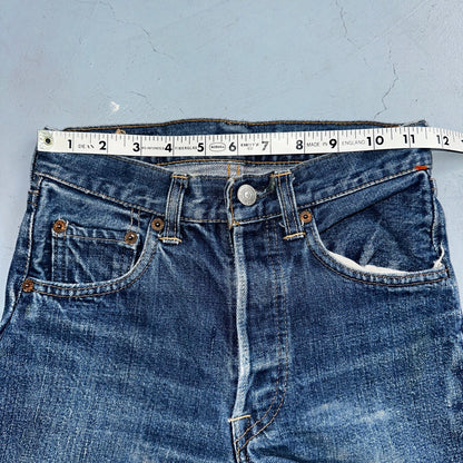 Levis 501 Big E Vintage 60s Redline Selvedge USA XX 1960s Jeans 66 Act 23x26