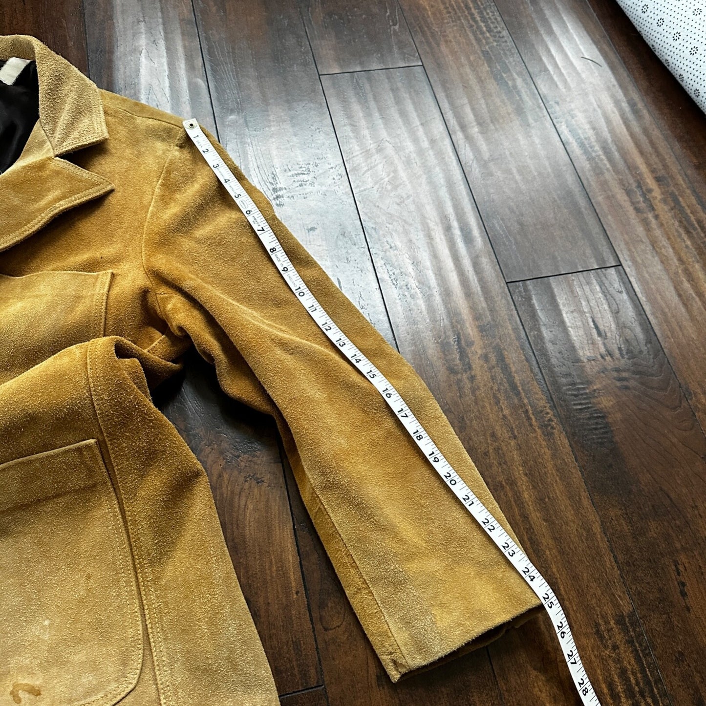 VTG 1960s Brown Leather Suede Hippie Western Coat Jacket 44 Rockabilly 60s 70s