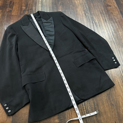 VTG 1920s Mens 3 PC Suit Tuxedo Coat Jacket Pants Wool Thorsen Gray 20s 30s