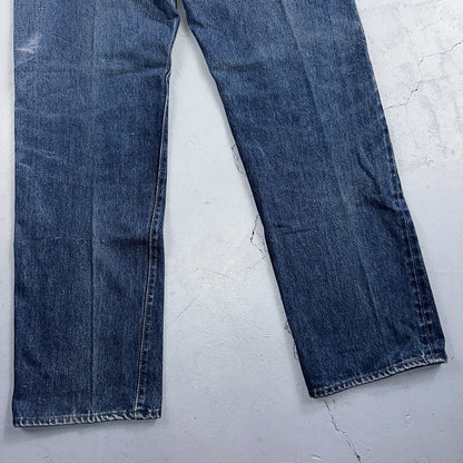 Levis 501 Vintage 80s Redline Selvedge USA XX Jeans Med Wash 34x34 Act 31x31