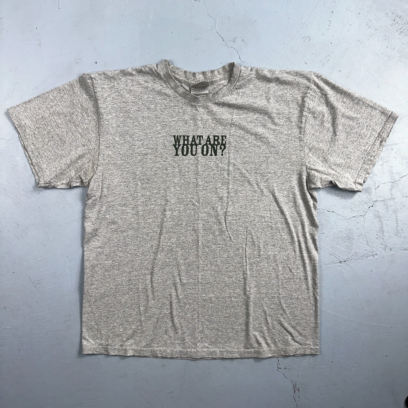 Nike ACG What Are You On VTG T Shirt Climbing Hiking Bare Hands Y2K 2000s RARE