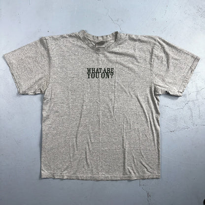 Nike ACG What Are You On VTG T Shirt Climbing Hiking Bare Hands Y2K 2000s RARE