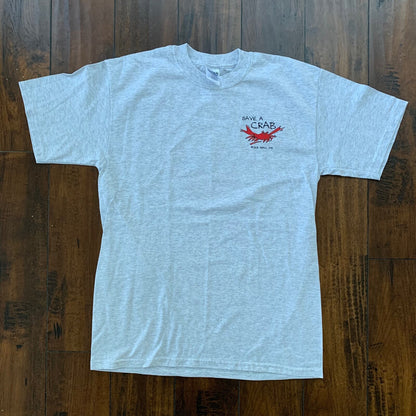 Save A Crab Vintage T Shirt Sea Food Ocean Maryland Rock Hill Promo Rap Cute