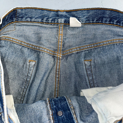 Levis 501 Vintage Y2K Mexico Straight Leg Jeans 36x29 90s Med Wash Act 35x28