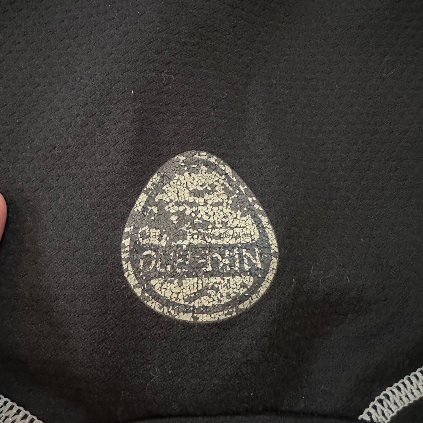 VTG Nike Active Pullover Sweater Women's L Black 1/2 Zip Therma-Fit Running 90s