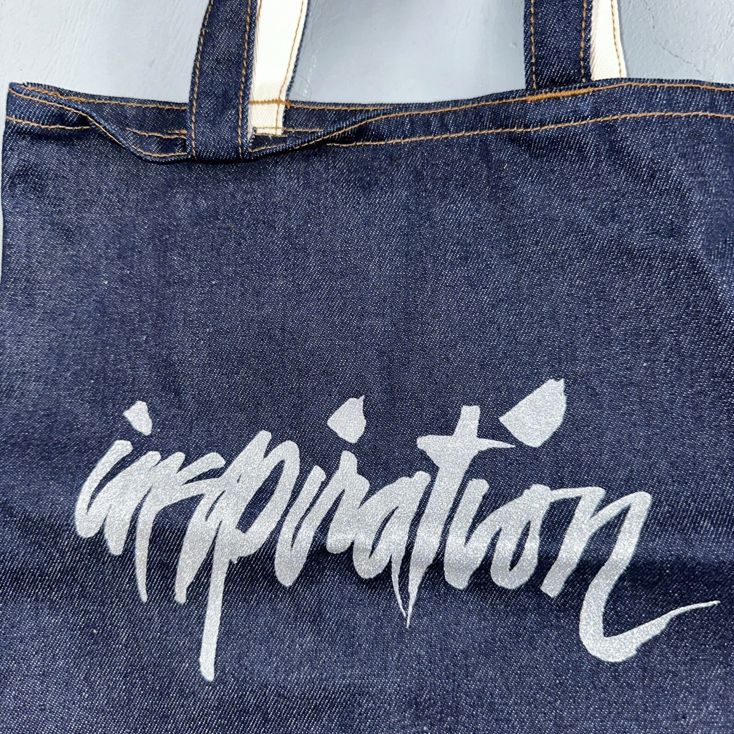 Beams Japan x Rin Tanaka Inspiration Freedamn Denim Tote Bag Vintage Style