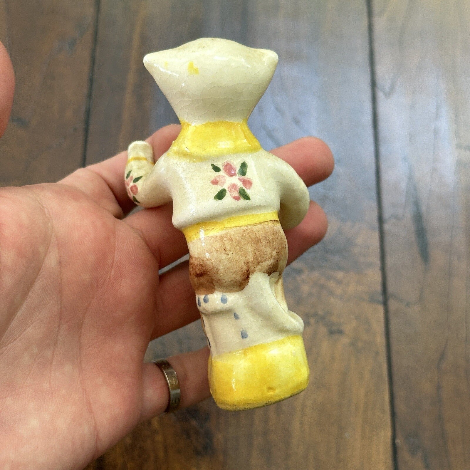 VTG Cat Salt And Pepper Shaker Anthropomorphic Japan Creepy Funny Cute SINGLE