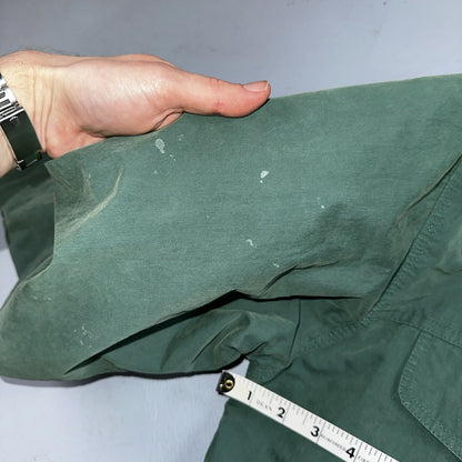 Eddie Bauer VTG Jacket L Full Zip Garden Chore Faded 1980s 80s Rare Coat Hiking