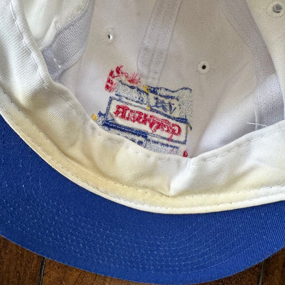 Grayback Trucker Vintage Hat Cap Snapback 1994 90s Blue White Cars Nascar Sports