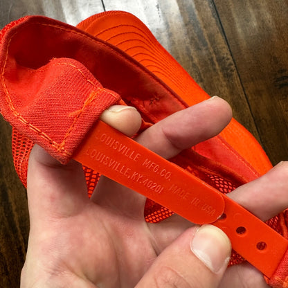 Master Hunter Orange VTG Hat Cap Snapback Oregon ORange Hunting Cool 80s