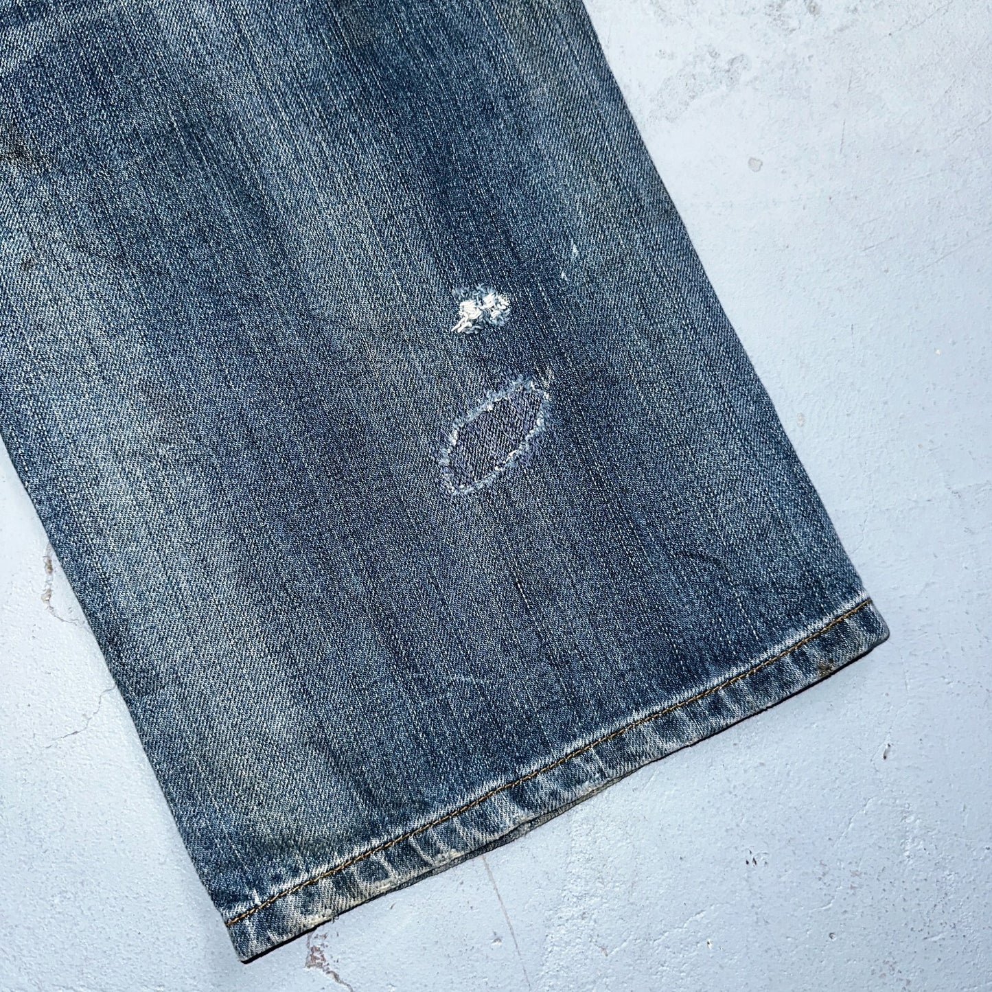 Levis 501 Vintage Y2K XX Straight Leg Jeans Blue Med Wash 36x30 Act 35x29
