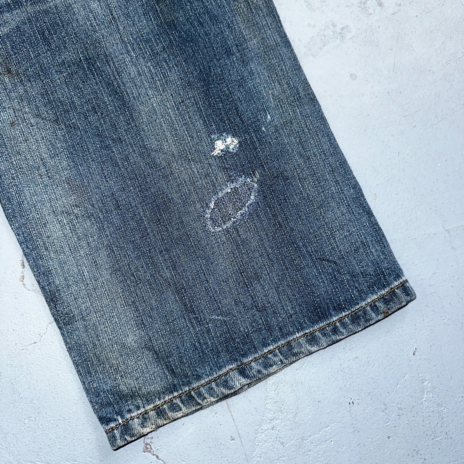 Levis 501 Vintage Y2K XX Straight Leg Jeans Blue Med Wash 36x30 Act 35x29